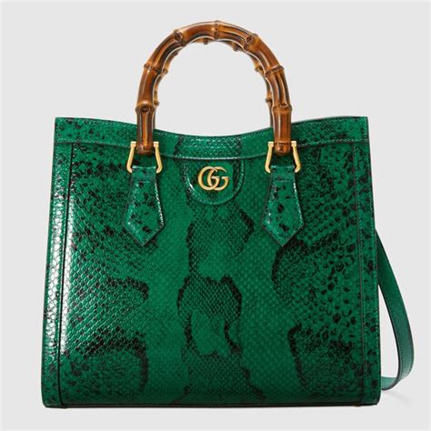 borsa gucci pitone verde|Gucci .